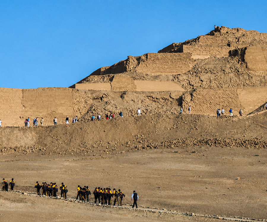 Pachacamac y Caballos de Paso